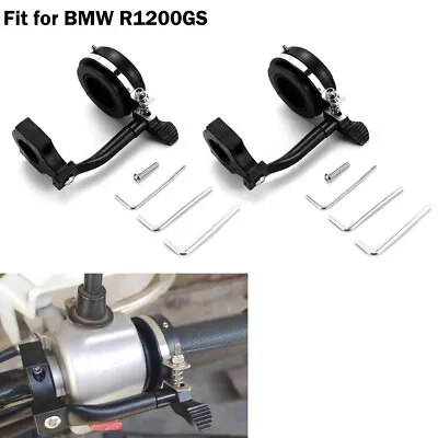 2pcs Universal Motorcycle Throttle Lock Cruise Control Assist Clamp For Harley • $29.99