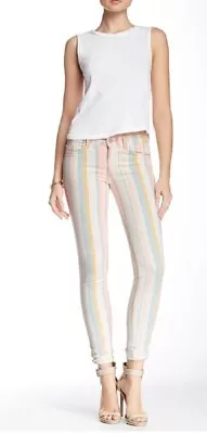 J BRAND Womens Jeans Candy Skinny Fit Multicolor Size 25W 910C028CS  • $63