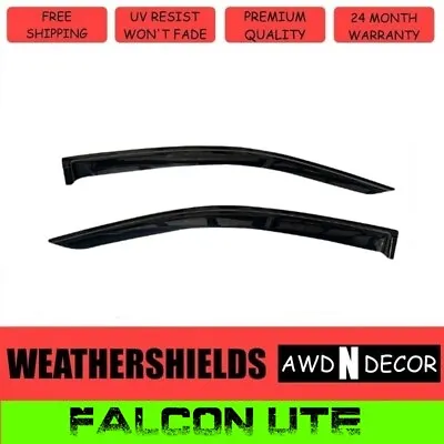 Weathershields Weather Shields For Ford Falcon Fairmont BA BF Luxury Ute 2pcs • $52.99