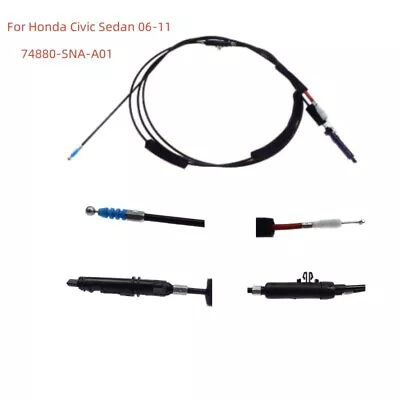 Trunk Lid & Gas Door Release Cable For Honda Civic Sedan 06-11 74880-SNA-A01 • $18.52