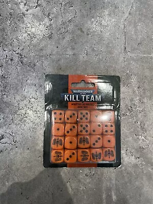 Warhammer 40k Kill Team Adeptus Astartes Dice Set Bnib • £10