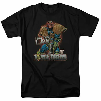 Judge Dredd I Am The Law T Shirt Licensed Comic Book Tee Black • $20.14