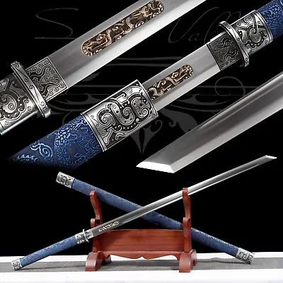 Handmade Katana/Fighting Master/High-Quality/Samurai Sword/Full Tang/Real/Weapon • $139.49