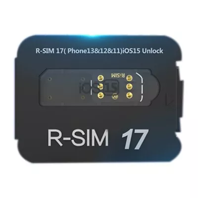 1X( Capacity Dedicated Unlocking Card Sticker R-SIM17 For 13PRO 13 13Mini 12 • $11.99