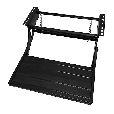 Xl Deep Black Single Caravan Aluminium Step 18cm Drop Rv Parts Accessories Steps • $165.38