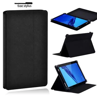 Folio Leather Tablet Stand Protective Cover Case For Huawei MediaPad T1 T2 T3 T5 • £4.99