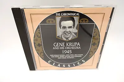 Gene Krupa And His Orchestra 1945 CD The Chronological Classics Rare OOP • $21.24