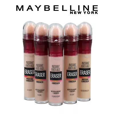 Maybelline Concealer Instant Anti Age Eraser Under Eye Concealer CHOOSE SHADE • £10.99