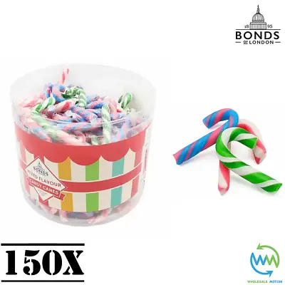 150 X Mini CANDY CANES Christmas MIXED Flavour RETRO SWEETS 5g Xmas Sweet UK • £13.99