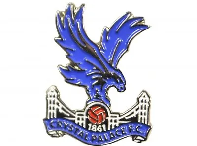 £4.45 • Buy Crystal Palace Fc Enable Crest Pin Badge Official Merchandise Brand New