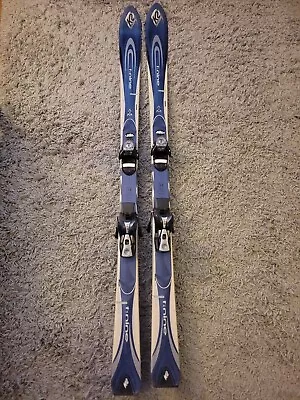 🔥🔥🔥🔥K2 T:Nine All Mountain Skis 160cm W/ Saloman Ski Bindings🎿🔥🔥 • $99.99