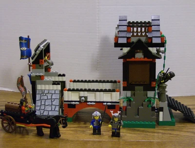 £125.66 • Buy Lego 6089 Ninja STONE TOWER BRIDGE Complete NO Instructions