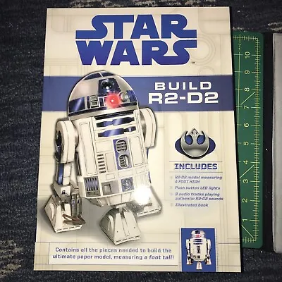 New Star Wars - Build R2-D2 Model Kit With LED Lights & Audio Chip Sealed #16278 • $10