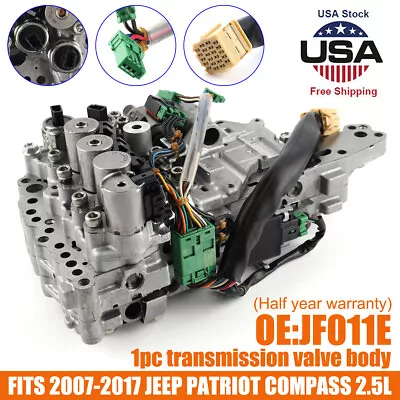 Valve Body Transmission Replacement JF011E For 2007-2017 Jeep Patriot Compass A+ • $119.99