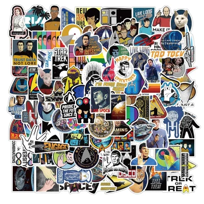 $4.50 • Buy 10 Star Trek Stickers (Glossy)