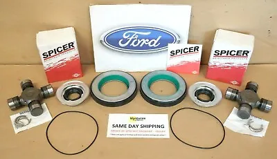 2016-2022 Ford F250 F350 4X4 Front Axle Seal And Greaseable U Joint Both Sides • $340.30