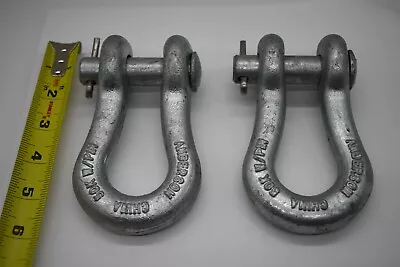 Campbell AS50 3/4  Steel Anchor Shackle Forged Alloy Galvanized 50000 LBS • $24.99