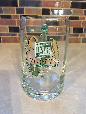 RARE - DAB -  Export  - Dortmunder Actien-Brauerei 0.25 Liter Bier Glass! • $10.99