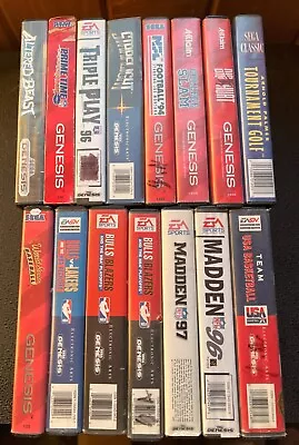 Sega Genesis Video Game Lot - Pick And Choose - Tested/Work • $12.99