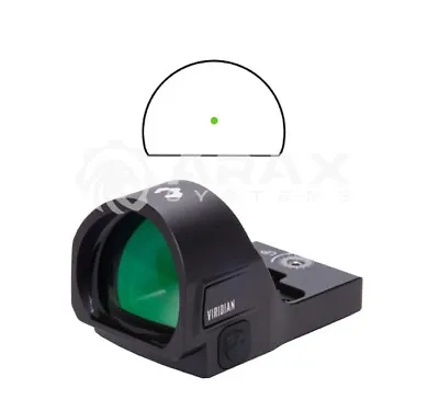 Viridian Technologies Rfx-35 3 MOA Reflex Optic Micro Green RMR Dot LAS981-0057 • $209.99