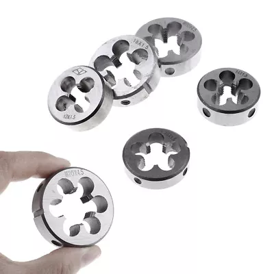 £6.39 • Buy M12 M14 M16 M18 M20 Metric HSS Thread Die Hand Tap Pitch 1.5mm High Quality=