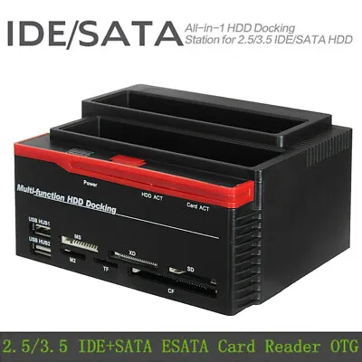 £23.45 • Buy Hard Drive Docking Station USB2.0 SATA HDD Docking Station For 2.5 3.5 Inch Dock