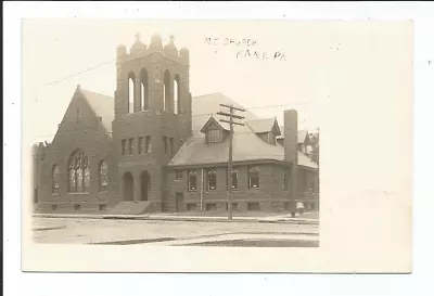 Early Real Photo Rppc Postcard Kane Pa - McKean County • $6.99