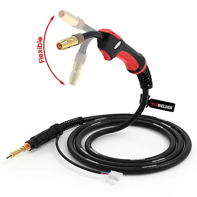 10' Flexible Head MIG Welding Gun Replacement For Hobart Handler 135/140/175/180 • $52.88