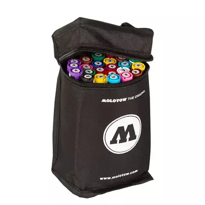 Molotow Portable Marker Bag MEDIUM 24er Graffiti Art Paint Marker Supplies • $4.99