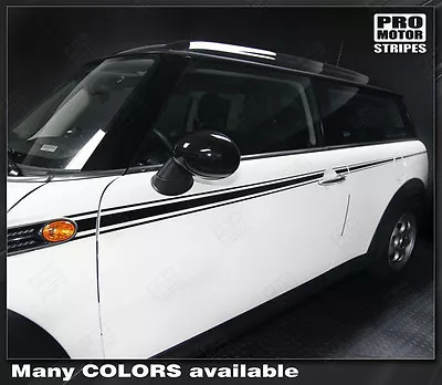 Mini Cooper 2008-2014 Full Length Javelin Side Accent Stripes (Choose Color) • $33.60