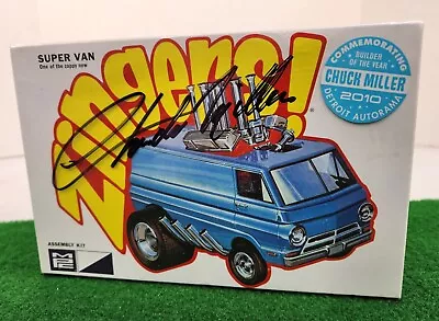 Mpc Zingers! Super Van Signed By Chuck Miller 2010 Detroit Autorama Sealed Rare! • $279.95