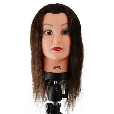 Debra Manikin Cosmetology Mannequin Head 100% Human Hair BEST - SBS-427040 • $59.99