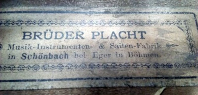 $274 • Buy For Restoration: Old German Violin Placht Bros. Antique Rare バイオリン скрипка 小提琴