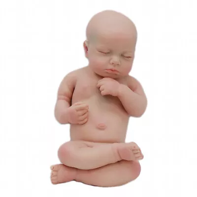 46cm Reborn Baby Doll Already Painted Full Body Solid Silicone Boy Dolls New  • $549.99