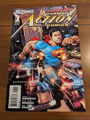 Action Comics #1 (2011) Grant Morrison Must Sell Pay Rent Make Offer! • $14