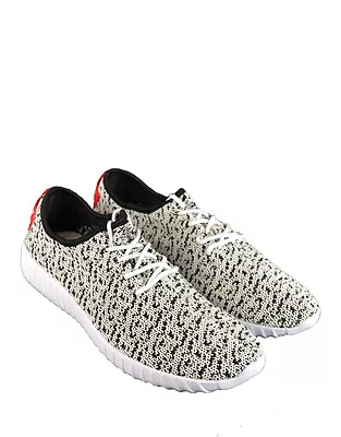 Men's Waffle Pump White/Black (WPFW001b) MASSIVE REDUCTIONS/SALE • $31.58