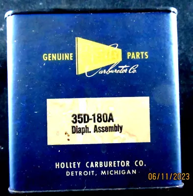 NOS Holley Carburetor Co. 35D-180A Diaphragm Assembly Distributor Vacuum Advance • $55