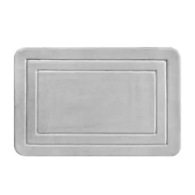 Mainstays 2 Piece Silver Memory Foam Bath Rug Set Available In Multiple Colors • $20.89