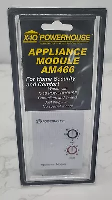 $9.99 • Buy X-10 Powerhouse Appliance Module AM466 3 Pin New And Sealed