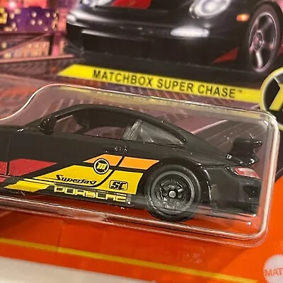 Matchbox - Porsche 911 GT3 Super Chase LONG CARD - NEW & UNOPENED • £47