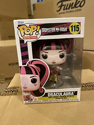 Monster High Draculaura Funko Pop! Vinyl Figure #115 - Mint - Ships Now • $17.99