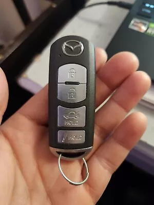 2014 - 19 Mazda 3 6 Mx-5 Smart Key Remote Fob Fcc: Wazske13d01 (4btn) Excellent! • $45