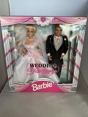 Wedding Fantasy Barbie Gift Set Special Limited Edition 1993 Mattel (10924)NRFB • $48