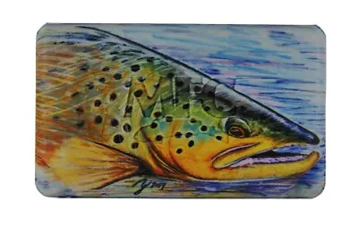 New Montana Fly Company Mfc Midge Flyweight Foam Fly Box Hallock's Brown Trout  • $26