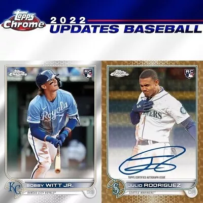 2022 Topps Chrome Update Autos Parallels Inserts [DGC/GNC/ASGC] - Free Shipping • $1.98