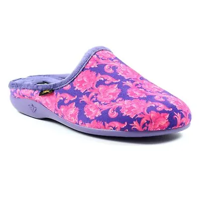 Laurence Llewelyn-Bowen LLB Balmoral Purple Slipper • £14.99