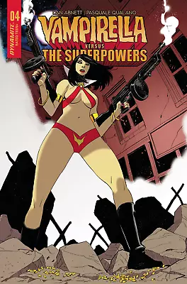 Vampirella Vs Superpowers #4 C Drew Moss Variant (08/23/2023) Dynamite • $4.39