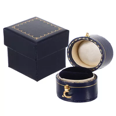 Vintage Jewelry Box Paper Ring Holder For Wedding Ceremony Elf Ears • $17.96