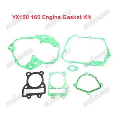 YX150 160 Engine Gasket For YX 150cc 160cc Mini Cross Dirt Pit Motard Motor Bike • $25.56