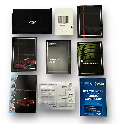 2011 Ford Mustang Owners Manual Service Guide Book With Nylon Case - Open Box • $89